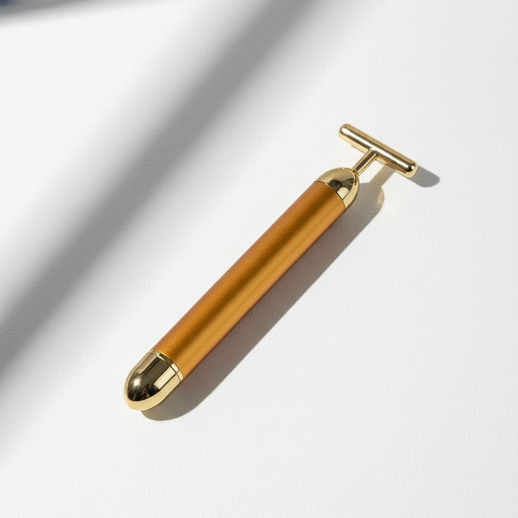 24K Gold Beauty Bar - natural lighting product shot