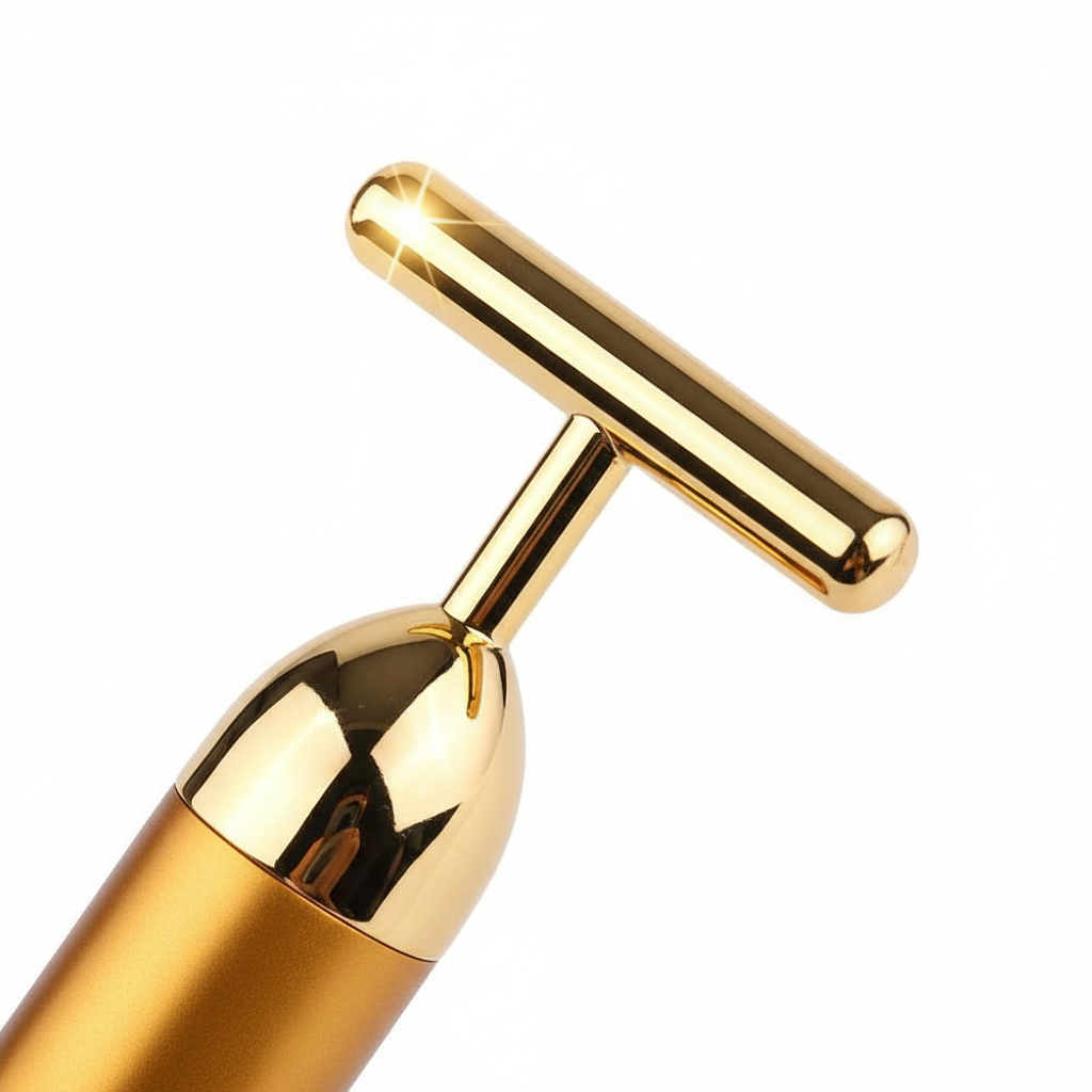 24K Gold Beauty Bar - treatment head close-up