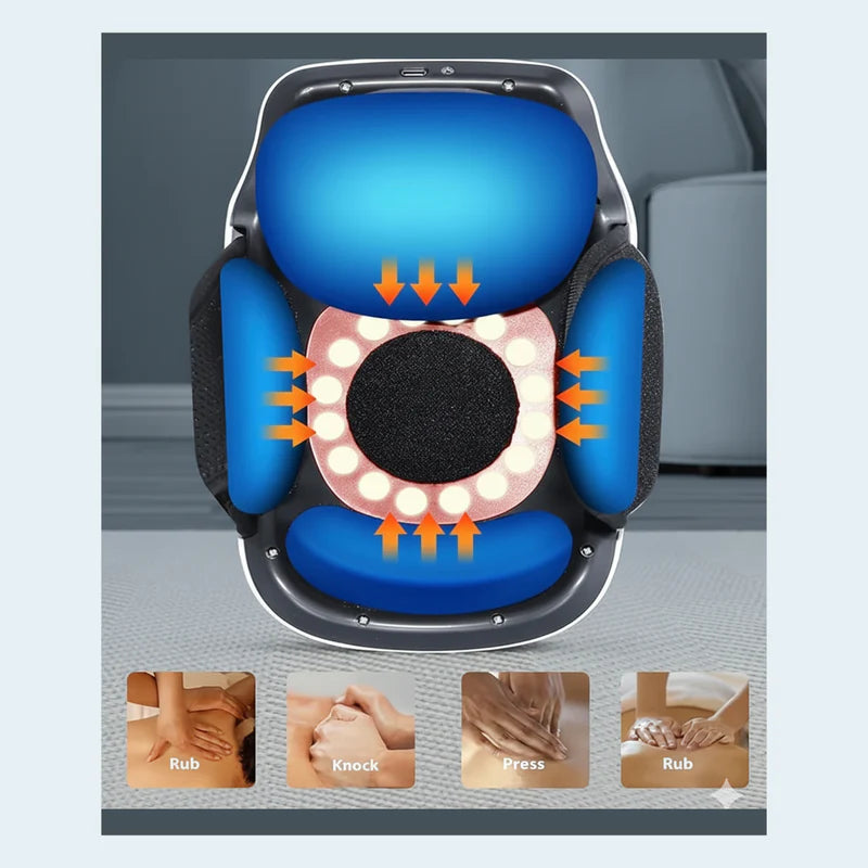 Sarvaan Wireless Knee & Shoulder Massager l 1 Year Warranty