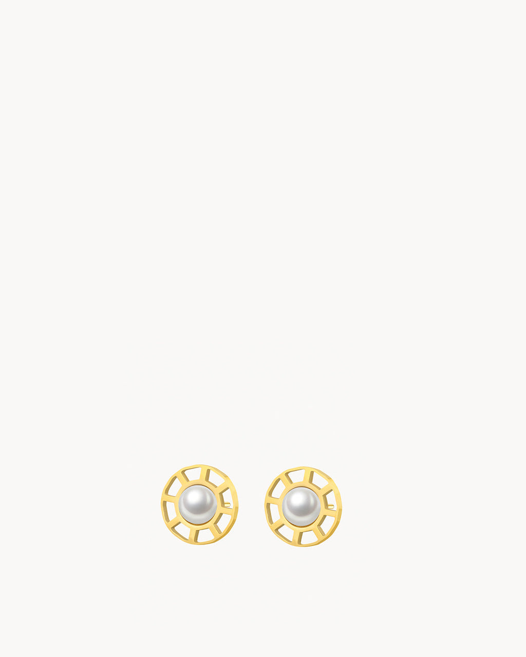 Pearl Sunburst Studs