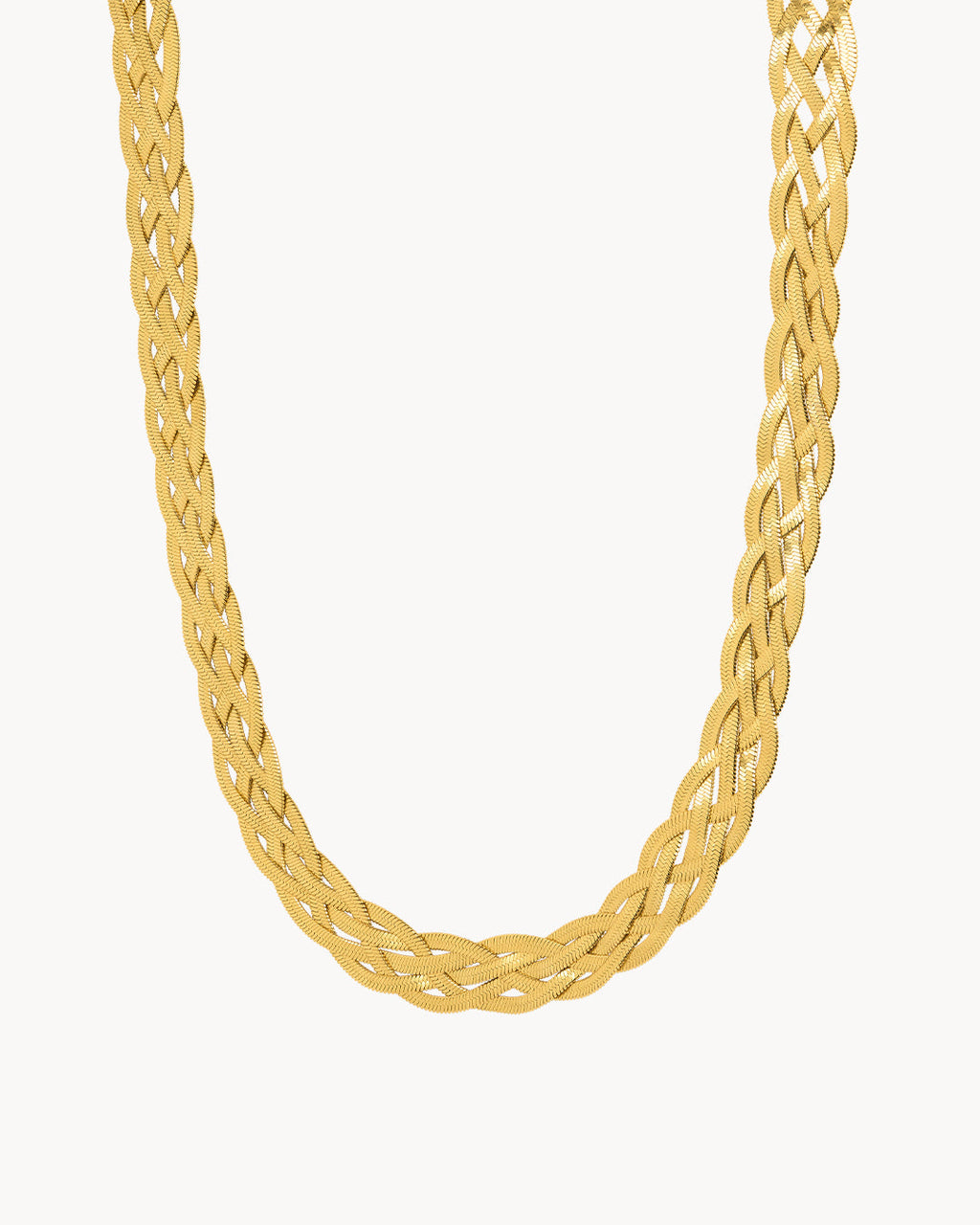 Braided Gold Choker