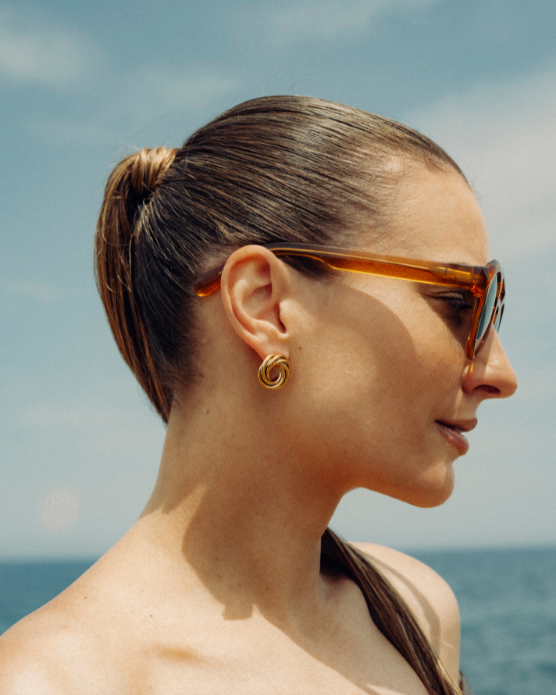 Swirl Knot Studs
