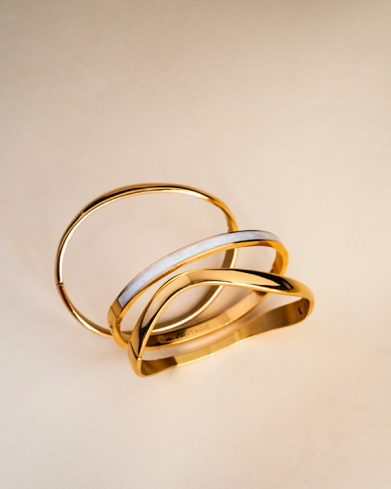Wave Cuff Bangle