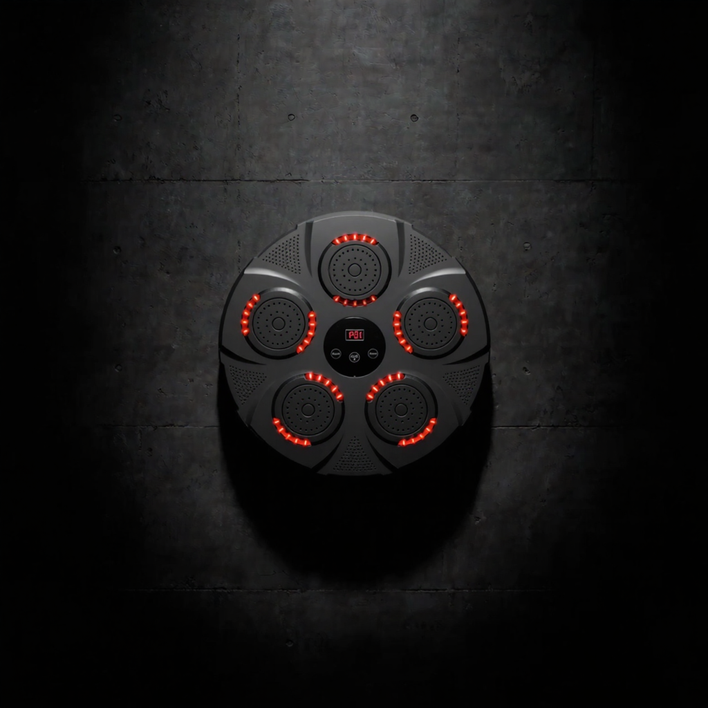 Smart Music Boxing Trainer with LED Lights | Home Fitness Equipment