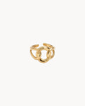 Chain Knot Adjustable Ring