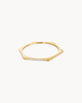 Hexagon Crystal Bangle
